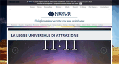 Desktop Screenshot of nexusedizioni.it